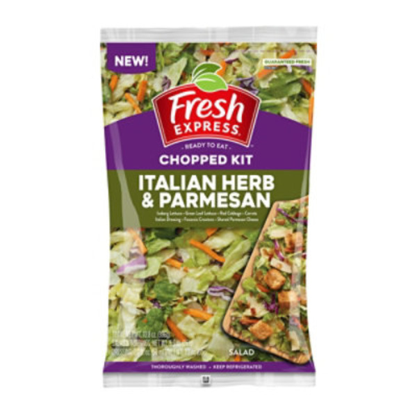 Fresh Express This zesty, Italian-inspired kit with premium toppings is bursting with timeless Italian taste.