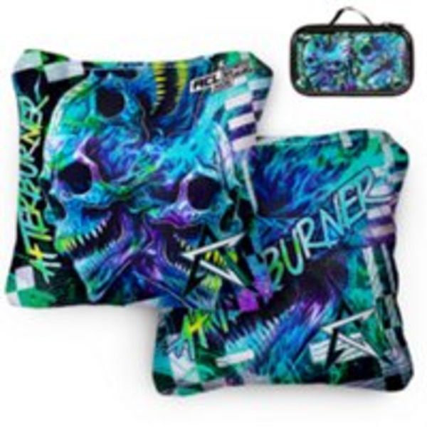 American Cornhole League Afterburner Competition Cornhole Bags - Teal