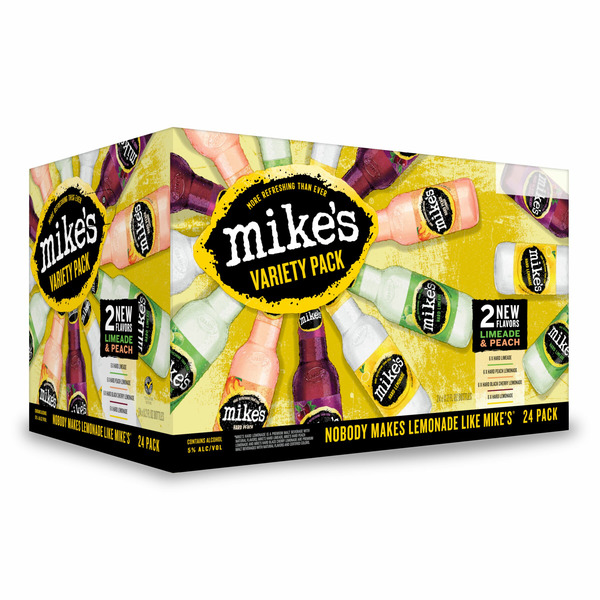 Mike's Lemonade Party Pack Premium Malt Beverages Same-Day