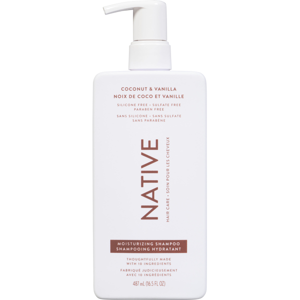 Native Coconut & Vanilla Scented Moisturizing Shampoo Same-Day Delivery ...