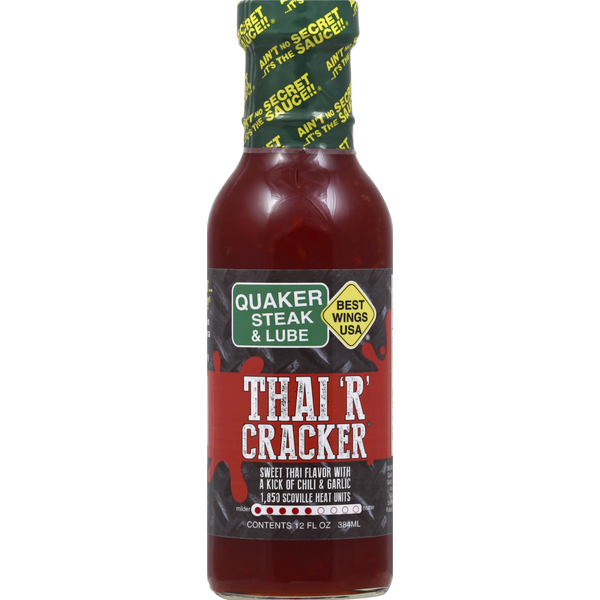 Quaker Steak & Lube Sauce, Thai 'R' Cracker Same-Day