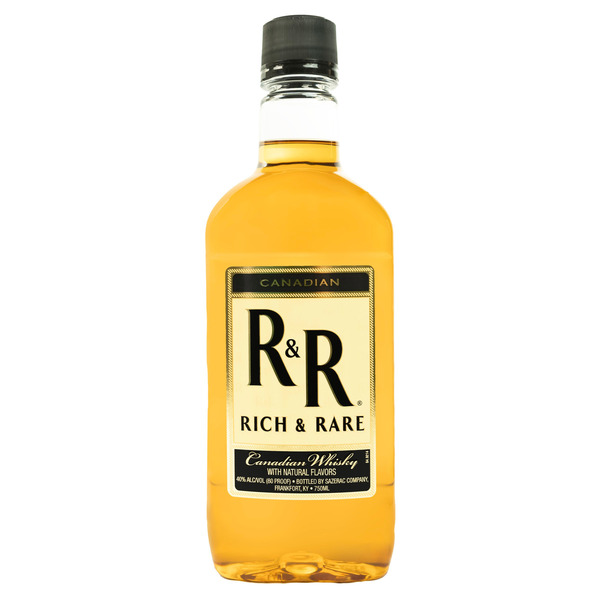 Rich & Rare Canadian Whisky Plastic Bottle 80 Proof Same-Day