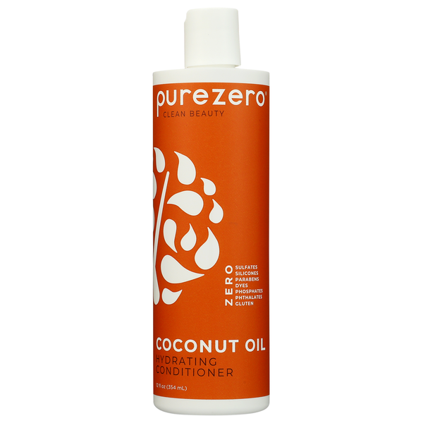 Pure Zero Clean Beauty Coconut Oil Hydrating Conditioner Same-Day