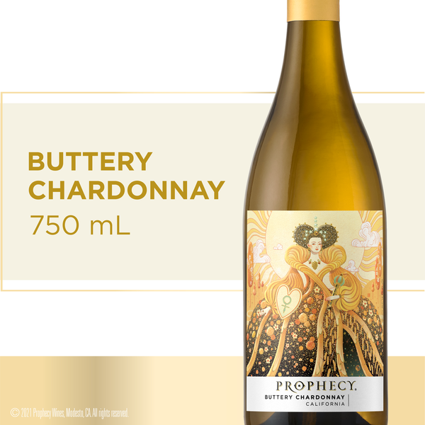 Prophecy Buttery Chardonnay White Wine (750 ml) Instacart