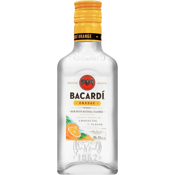Bacardi Orange Rum (200 ml) Instacart