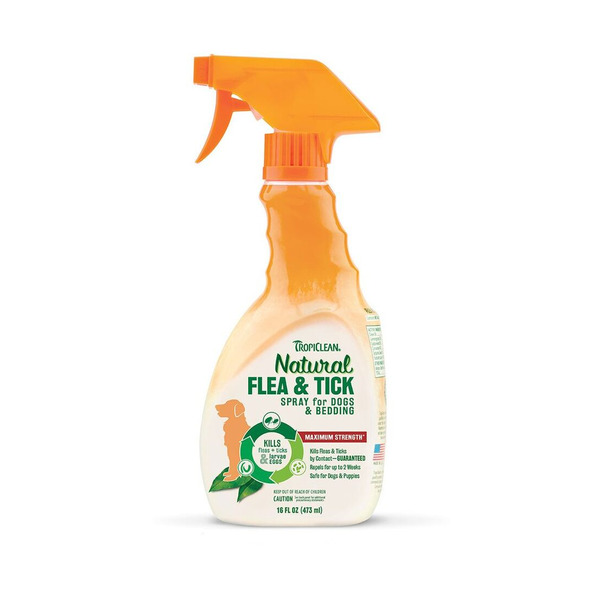 Tropi Clean Natural* Flea & Tick Pet & Bedding Spray for Dogs