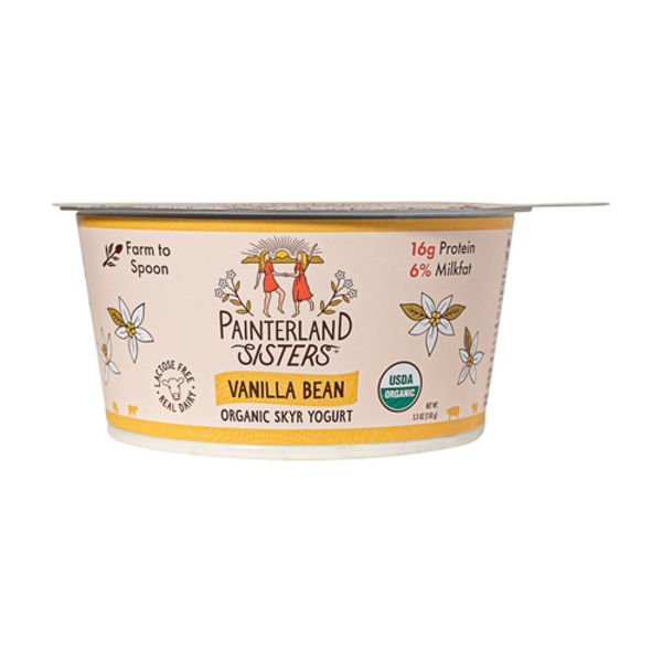 Painterland Sisters Organic Vanilla Icelandic Style Skyr Yogurt