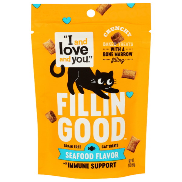 I And Love And You Seafood Immune Support Crunchy Cat Treat