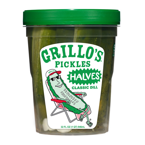 Grillo's Pickles Dill Halves Same-Day Delivery or Pickup