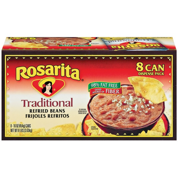 Rosarita Traditional 98 Fat Free 16 Oz Refried Beans (16 oz) from
