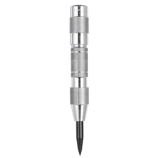 General Tools & Instruments Automatic Center Punch - Dark Gray - 0.6" X 2.1" X 9"