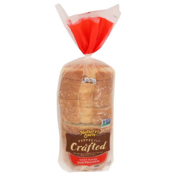 Nature's Own Thick Sliced Sourdough Perfectly Crafted Bread