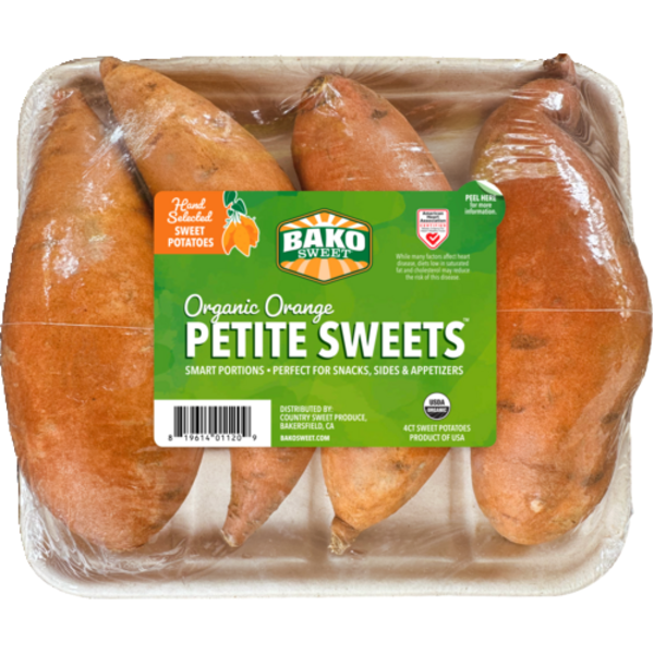 Bako Sweet Organic Petite Sweet Potatoes Tray