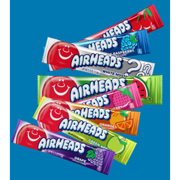 AirHeads- Single Assorted Bars 33Z 60/