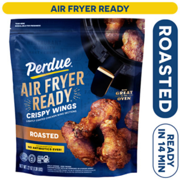Perdue Air Fryer Ready Roasted Crispy Chicken Wings Sections