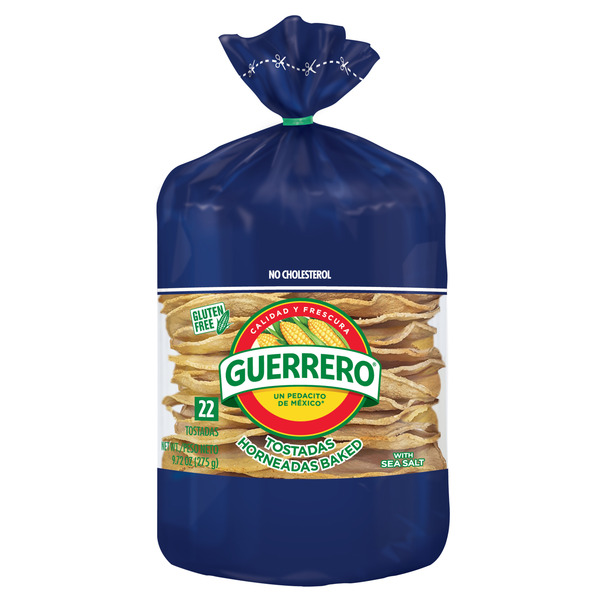 Guerrero Baked Tostadas, 22 Count