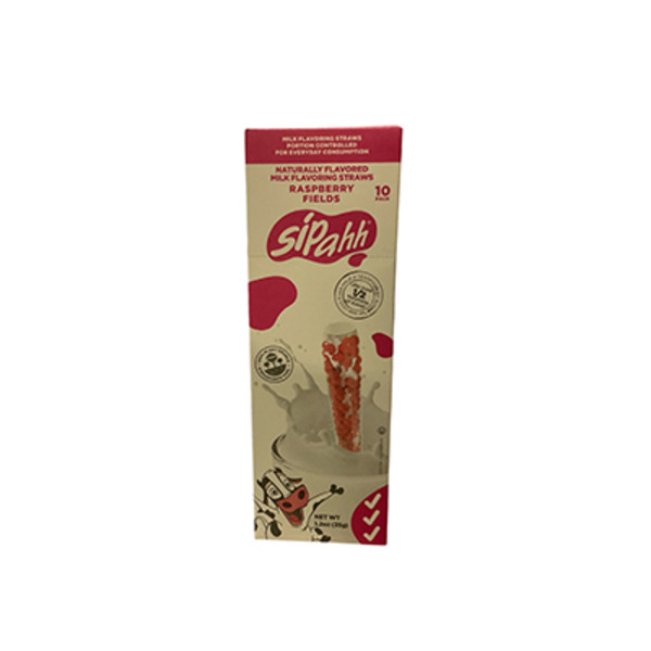 Sipahh Raspberry Fields Milk Flavouring Straws