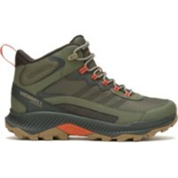 Merrell Men's Speed Strike 2 Mid Waterproof Hiking Boots, 10 - Olive