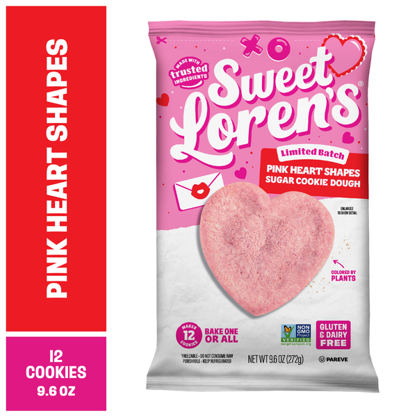 love♡c.w.m ラム500g×2 Sweet Loren's Barbie Pink Heart Shapes Sugar Cookie Dough Same-Day