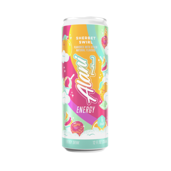 Alani Nu Sherbet Swirl Energy Drink Can Same-Day Delivery or