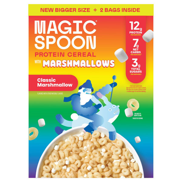 Magic Spoon Cereal Protein with Marshmallows, 8 oz, 2-count