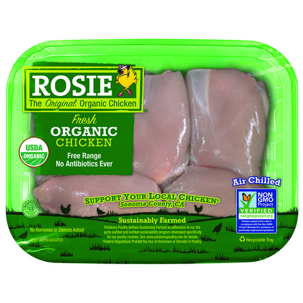 Rosie Organic Boneless & Skinless Chicken Thigh