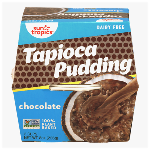 Sun Tropics Chcolate Tapioca Pudding 2 Count Same-Day Delivery or
