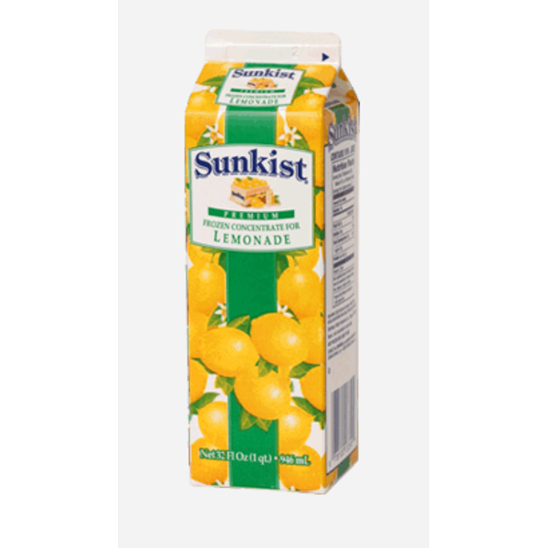 Sunkist - Frozen Lemonade Concentrate - 32 oz Cartons