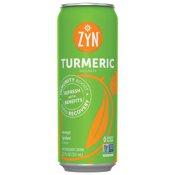 Drink ZYN Mango Lychee, Turmeric Wellness Drink Same-Day Delivery