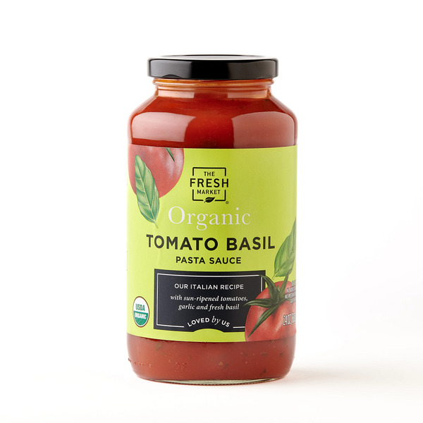 The Fresh Market Organic Tomato Basil Pasta Sauce