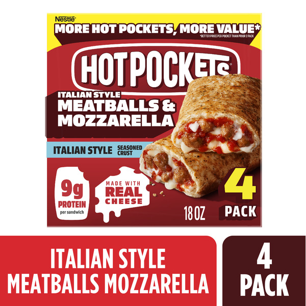 Hot Pockets Meatball Mozzarella Same-Day Delivery or Pickup