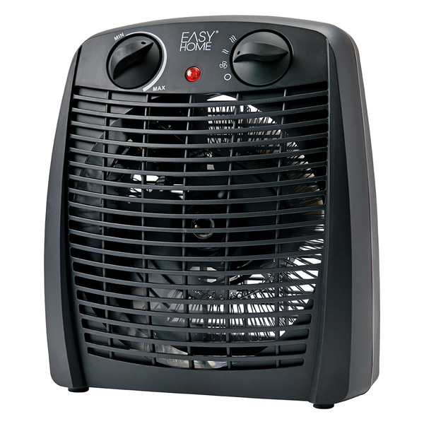 ALDI Easy Home Fan Forced Heater Black SameDay Delivery or Pickup
