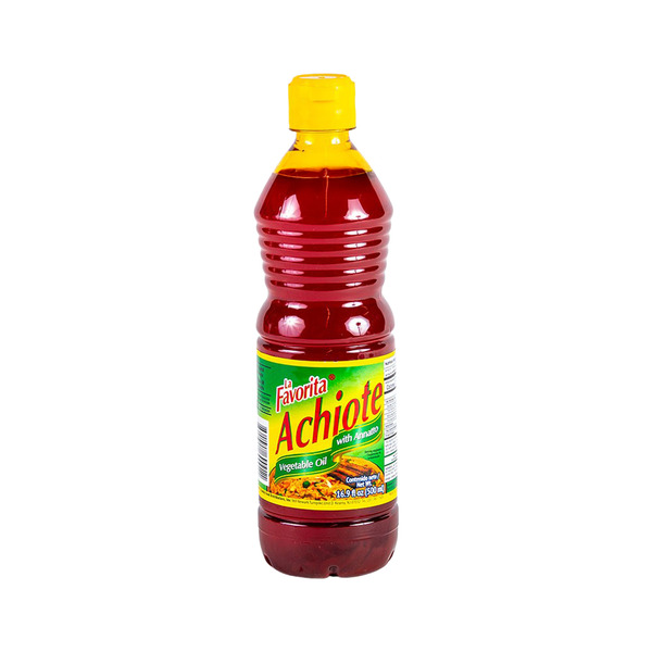 La Favorita Achiote Vegetable Oil With Annato