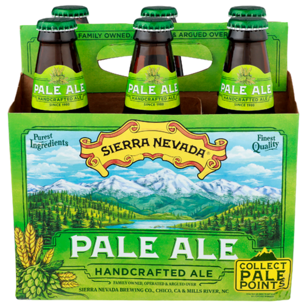 Sierra Nevada Pale Ale 6 Pack Bottles
