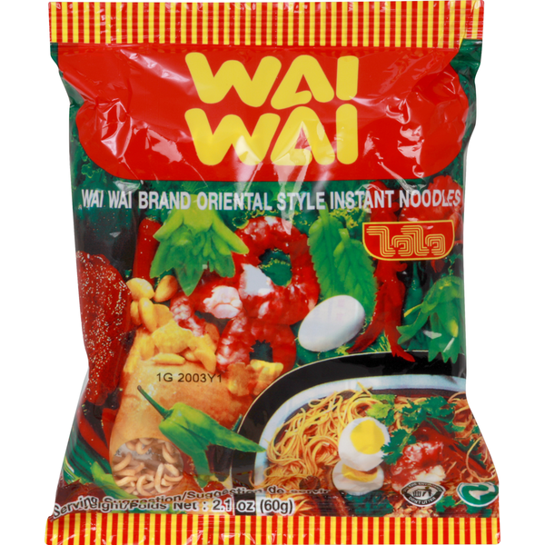 置物 waiwai WAI WAI Noodles, Instant, Oriental Style Same-Day Delivery or