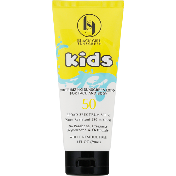 Black Girl Sunscreen Sunscreen Lotion, Moisturizing, Broad Spectrum SPF 50
