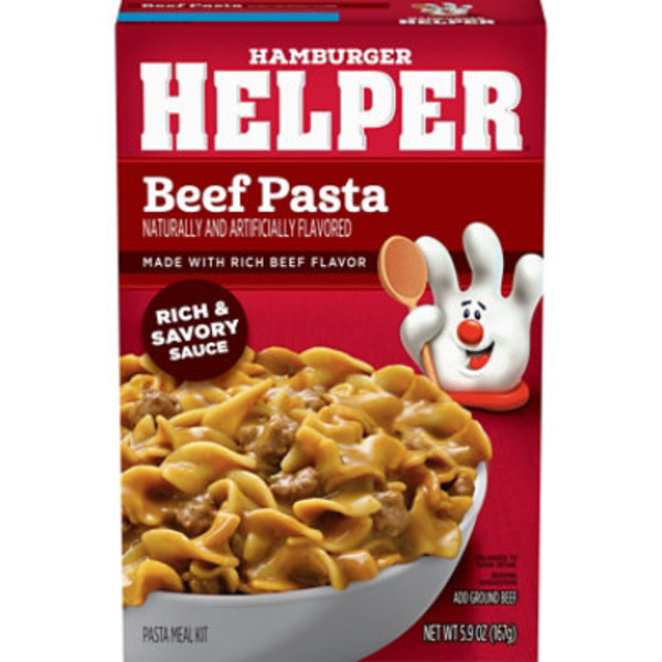 Hamburger Helper Beef Pasta, Rich Savory Sauce