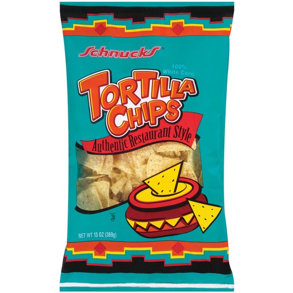 Schnucks White Corn Authentic Restaurant Style Tortilla Chips (13 oz