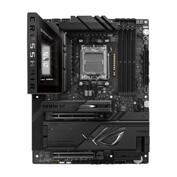 ASUS ROG Crosshair X870E Dark Hero AMD X870E ATX DDR5 Wi-Fi 7 Motherboard (Socket AM5) - Black