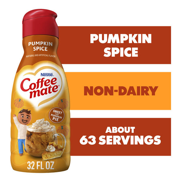 Coffee mate Pumpkin Spice Flavored Coffee Creamer Same-Day