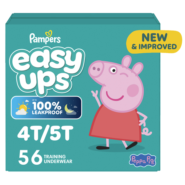 Pampers Easy Ups Training Pants 4T/5T