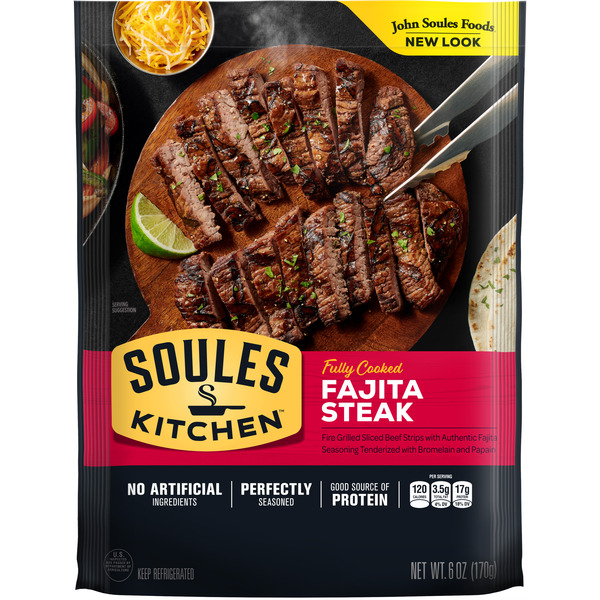 Soules Kitchen Fajita Steak, Refrigerated