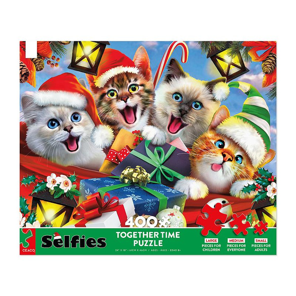 Ceaco Together Time Selfies Cats Puzzle
