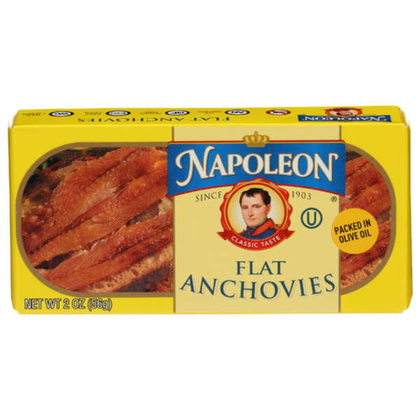Napoleon Anchovies Flat