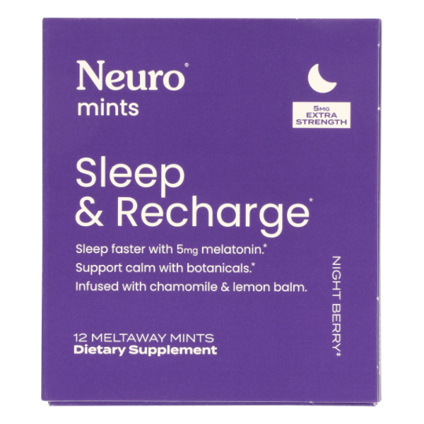 Neuro Mints Sleep And Recovery -Extra Strength Night Berry Flavor