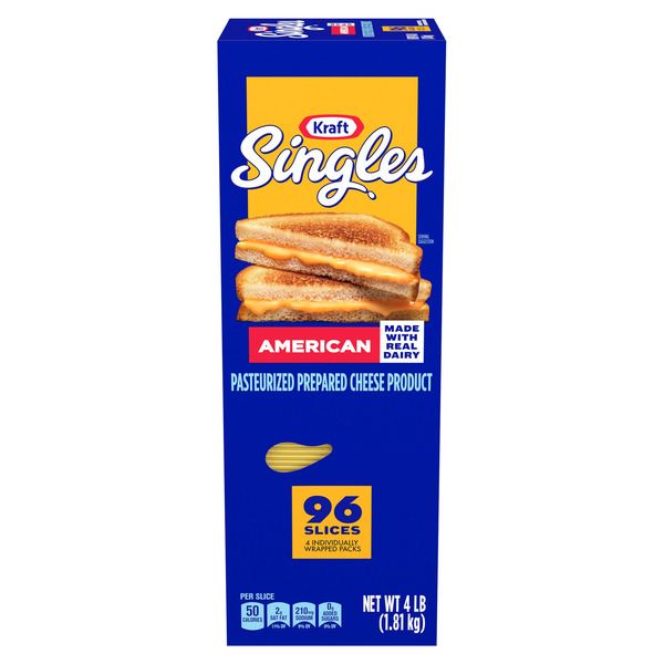 Singles American Cheese, 4 lbs