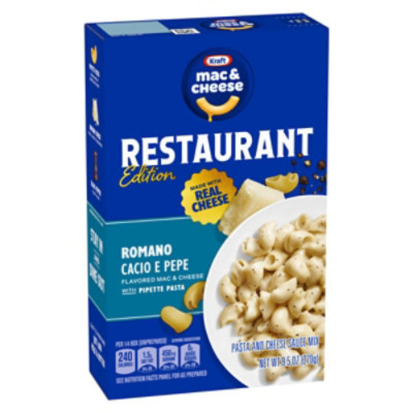 Kraft Romano Cacio e Pepe Mac & Cheese Macaroni and Cheese Dinner