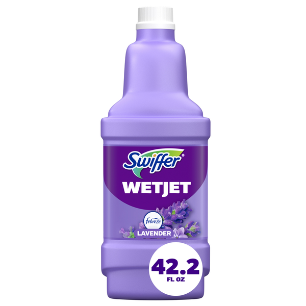 violette　404050 Swiffer WetJet Liquid Floor Cleaner, Lavender Same-Day Delivery