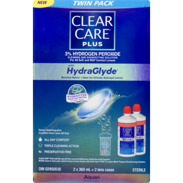 Alcon CLEAR CARE Plus Cleaning & Disinfecting Contact Lens