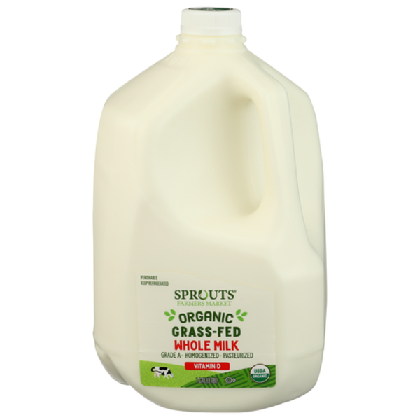 Sprouts Organic Grass-fed Vitamin D Milk